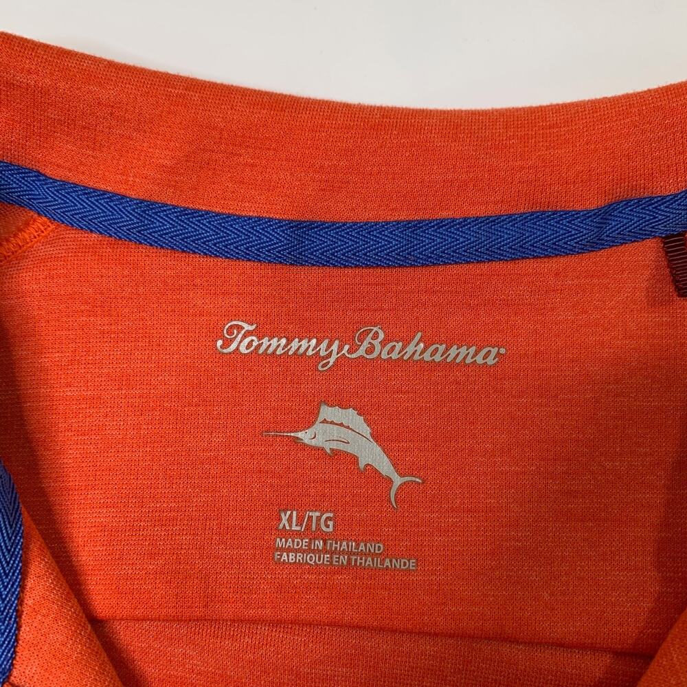 Tommy Bahama Sweatshirt Mens XL Extra Large Firewall Quarter Zip Pullover Mock - Picture 4 of 10